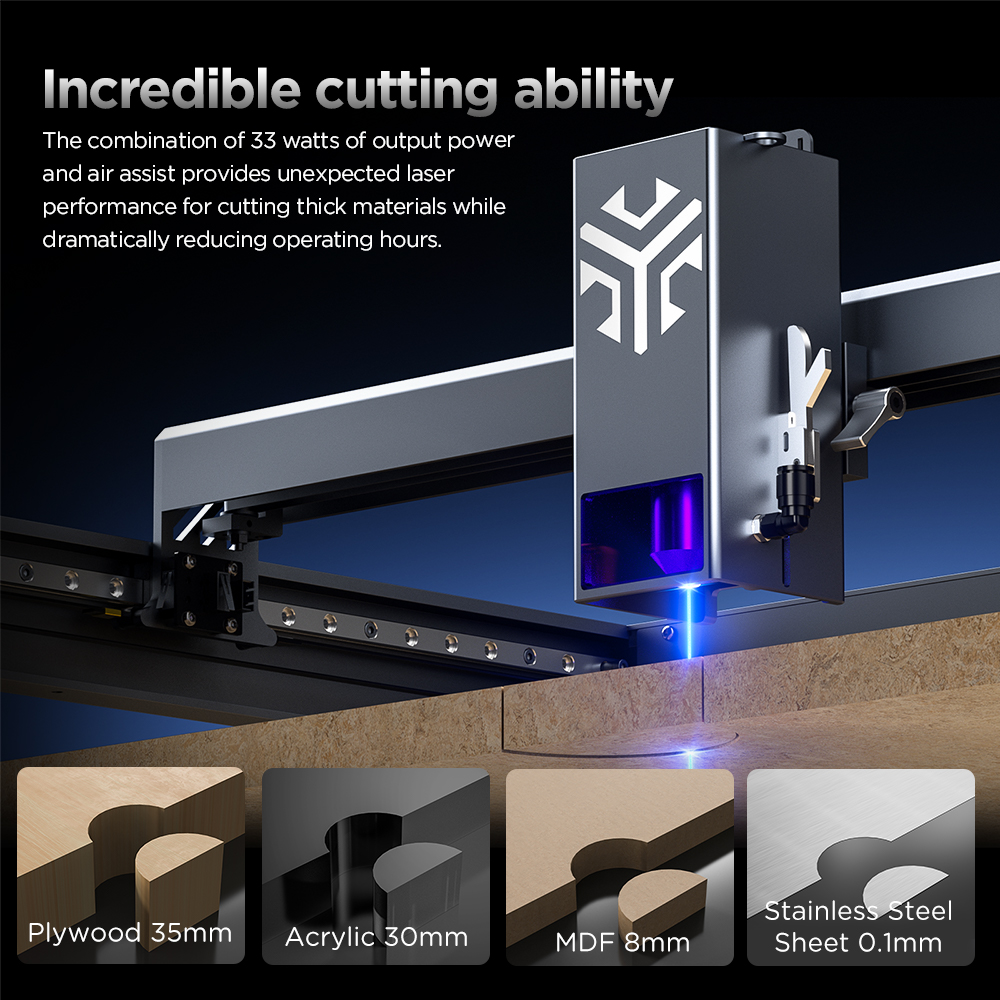 ACMER P2 Laser Engraver 33W 20 – Woodworking Jobs recenzja i cena