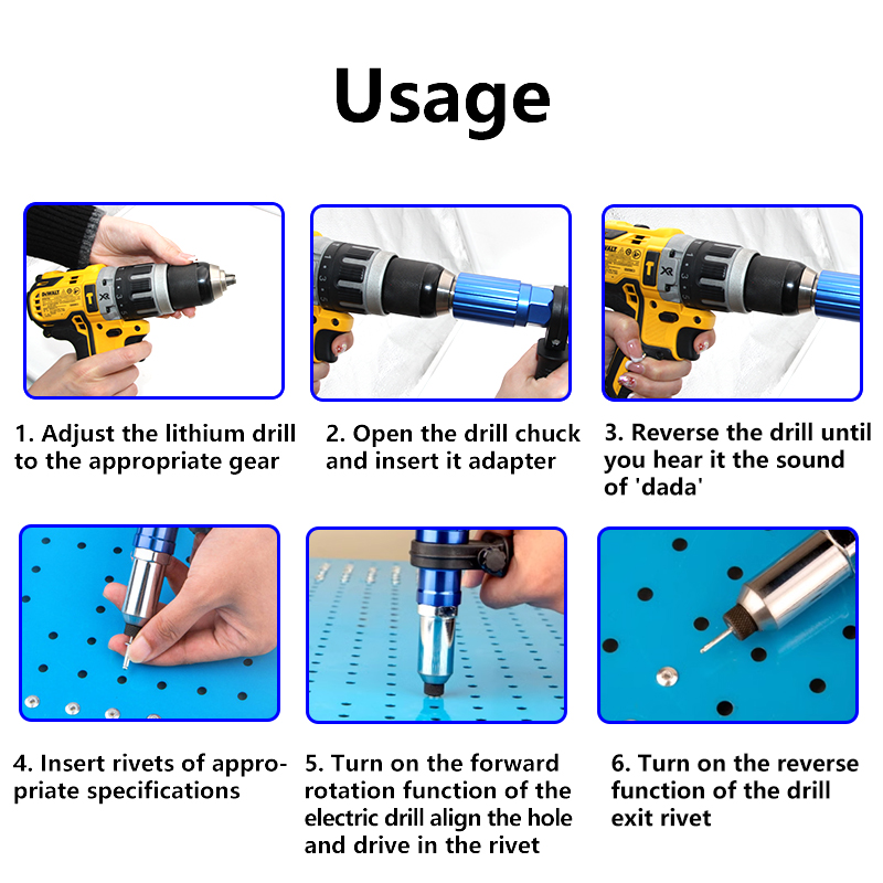 Electric Aluminum Alloy Rivet  – Woodworking Nail Gun recenzja i cena