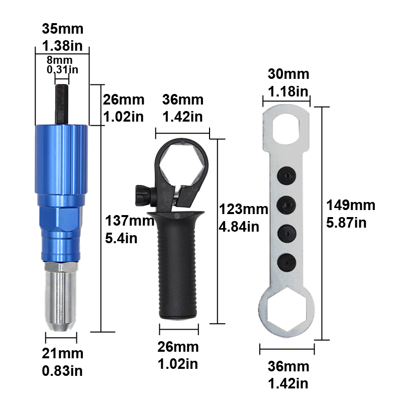 Electric Aluminum Alloy Rivet  – Woodworking Nail Gun recenzja i cena