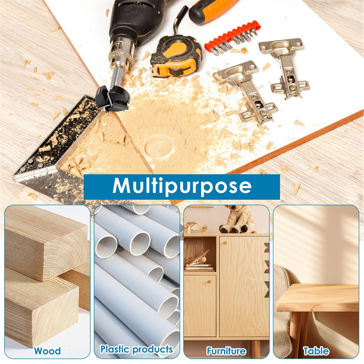 ABNJ Bit for Woodworking, Trip – Woodworking Cutting Tools recenzja i cena