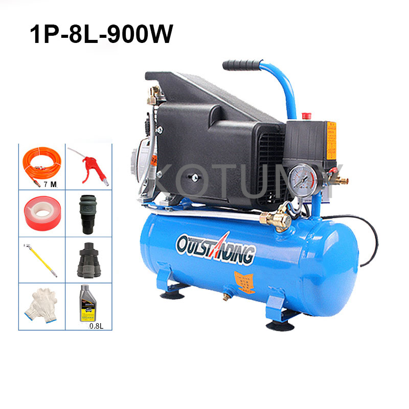 Oily Air Compressor 1P 2.5P 4P – Woodworking Nail Gun recenzja i cena