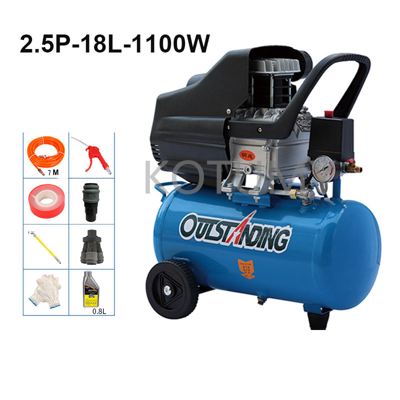 Oily Air Compressor 1P 2.5P 4P – Woodworking Nail Gun recenzja i cena