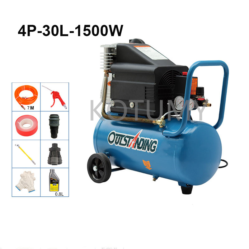 Oily Air Compressor 1P 2.5P 4P – Woodworking Nail Gun recenzja i cena