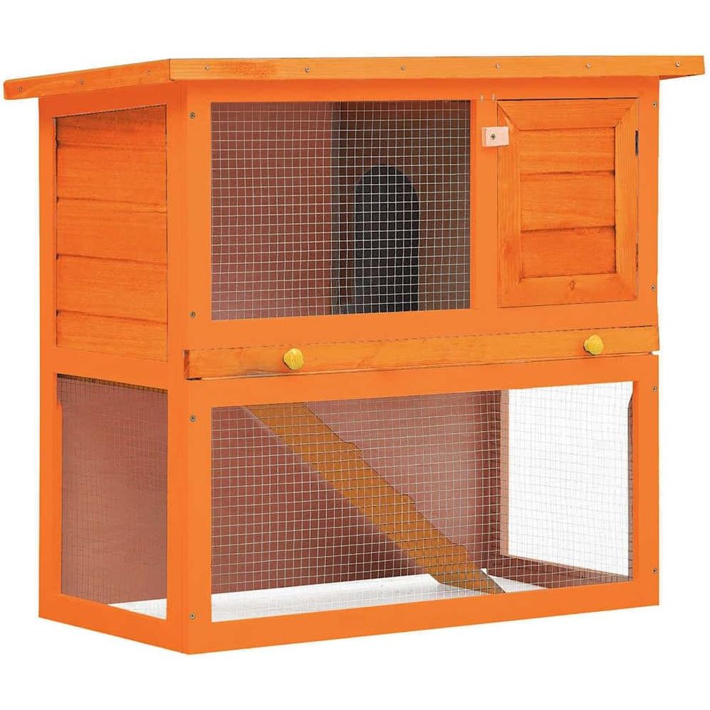Spacious Wooden Rabbit Hutch w – Woodworking Rabbet recenzja i cena