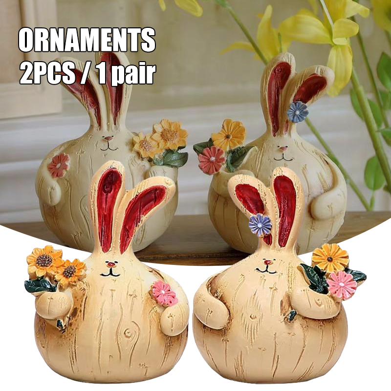 A PAIR Wood-like Resin  Orname – Woodworking Rabbet recenzja i cena