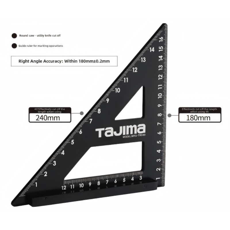 Tajima MRG-TR1180-CHN Precisio – Woodworking Files recenzja i cena