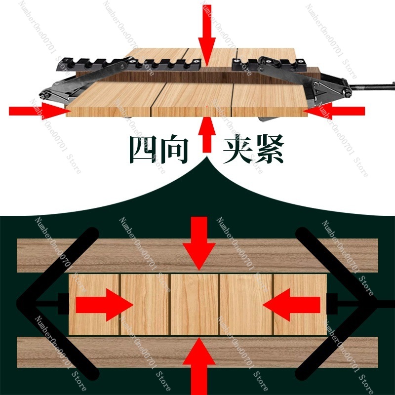 4-Way Panel Clamp, Adjustable  – Woodworking Novel recenzja i cena