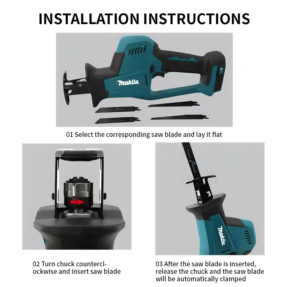 Makita DJR189 18V Cordless Ele – Woodworking Jobs recenzja i cena