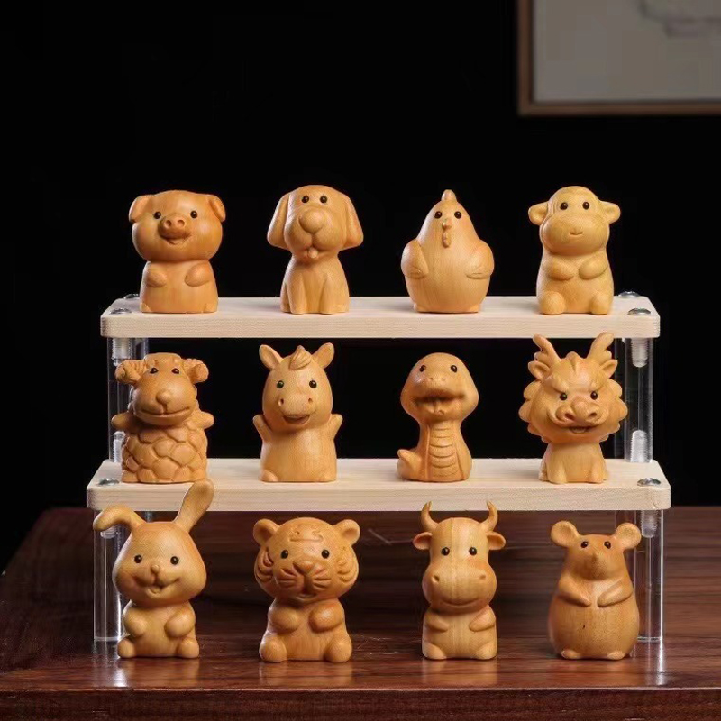Mini Cute Wooden 12 Zodiac Sna – Woodworking Rabbet recenzja i cena