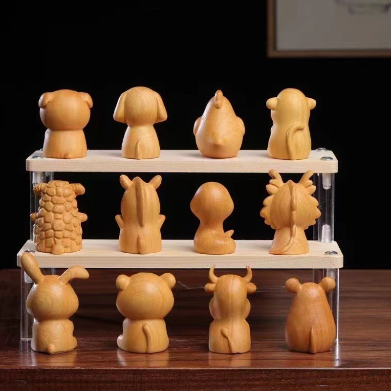 Mini Cute Wooden 12 Zodiac Sna – Woodworking Rabbet recenzja i cena