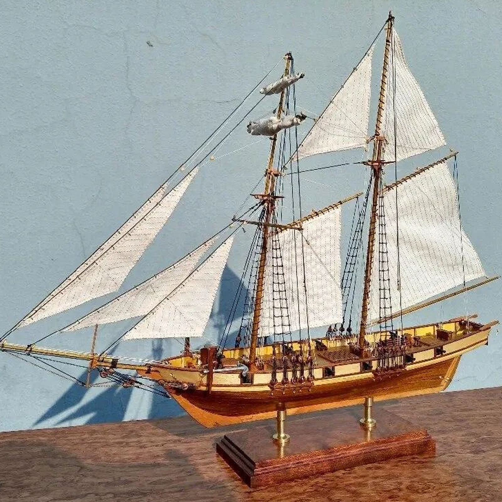 【Halcon Sailboat Wooden Model  – Woodworking Jobs recenzja i cena