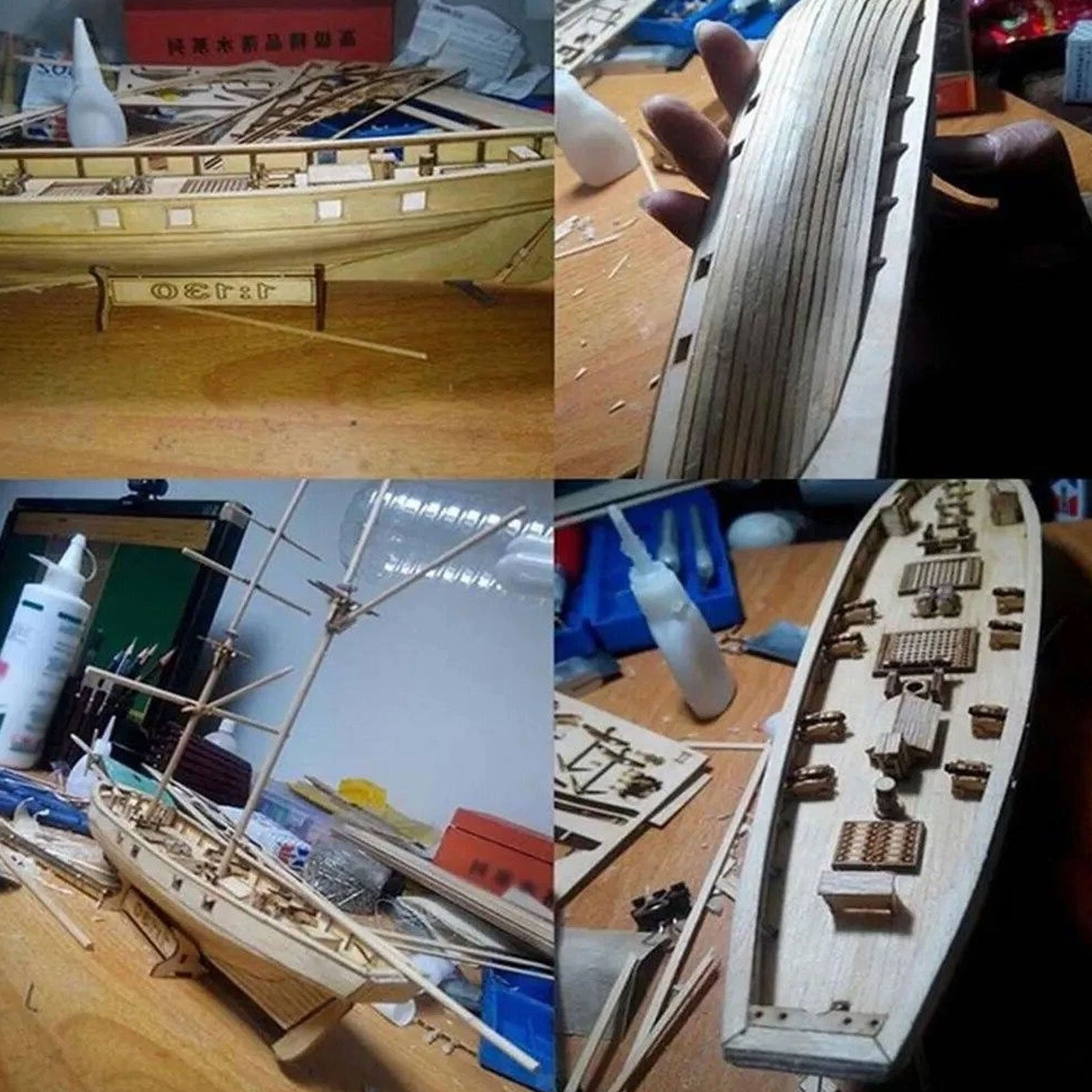 【Halcon Sailboat Wooden Model  – Woodworking Jobs recenzja i cena
