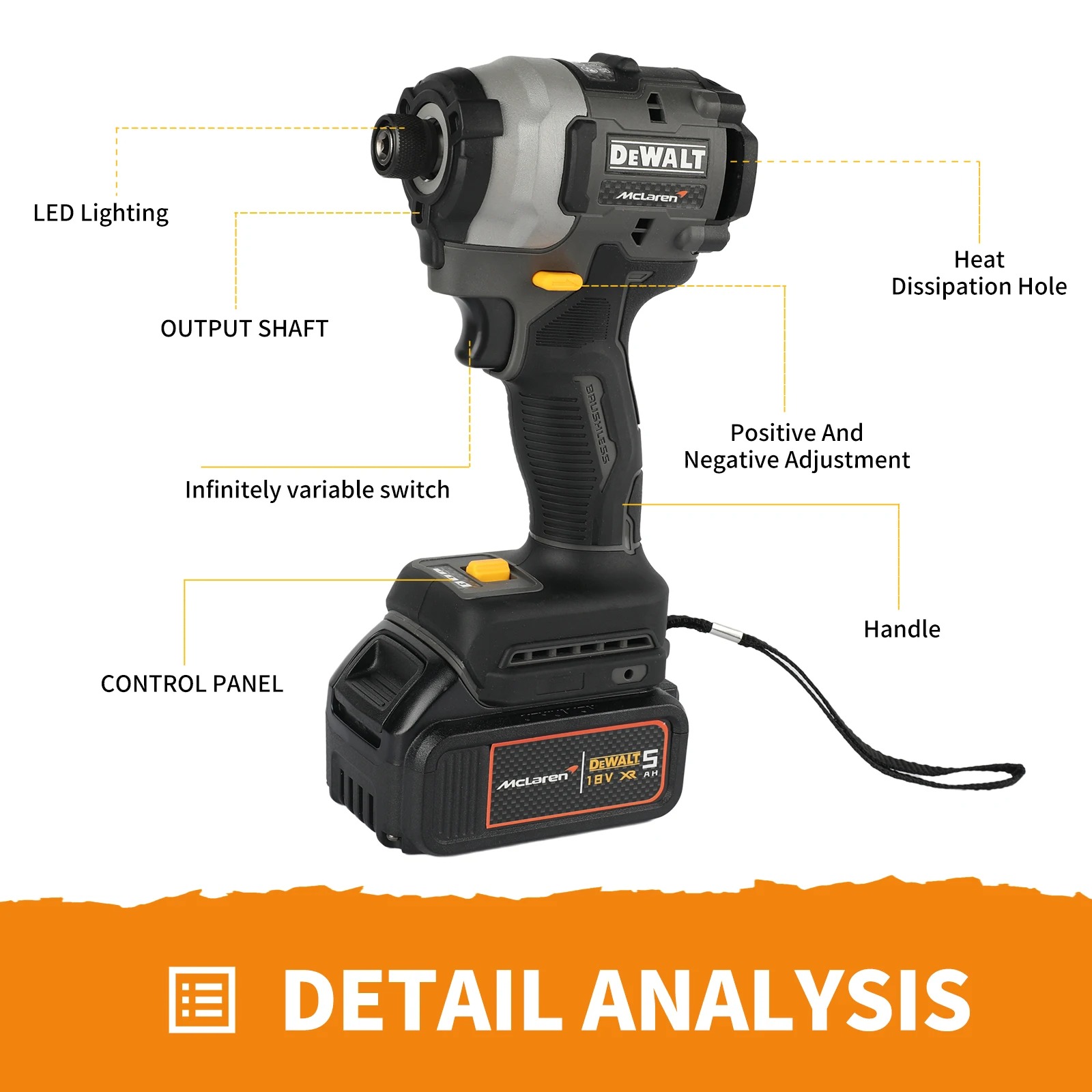 DEWALT DCF85M 20V Max XR Brush – Woodworking Lathe Chuck recenzja i cena