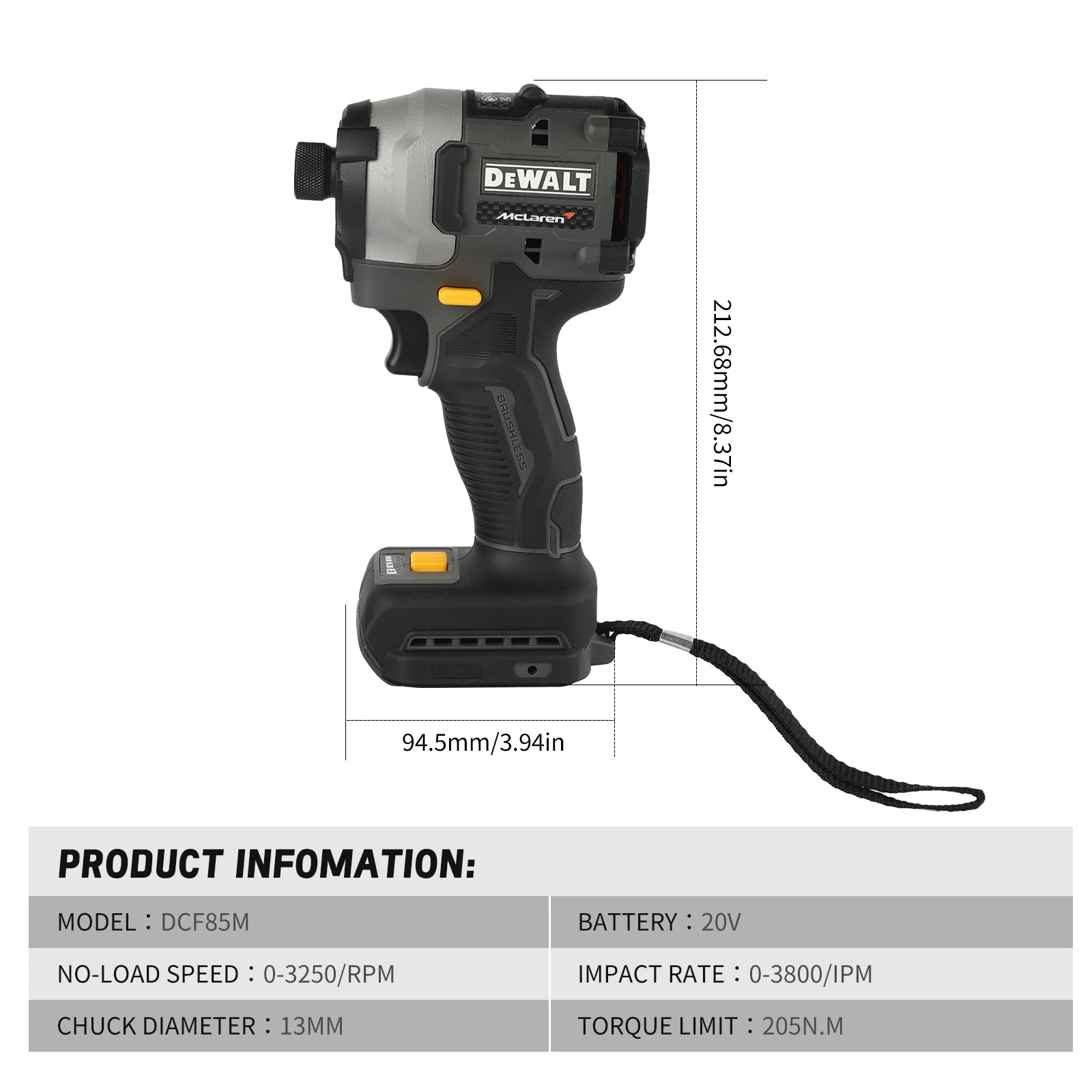 DEWALT DCF85M 20V Max XR Brush – Woodworking Lathe Chuck recenzja i cena