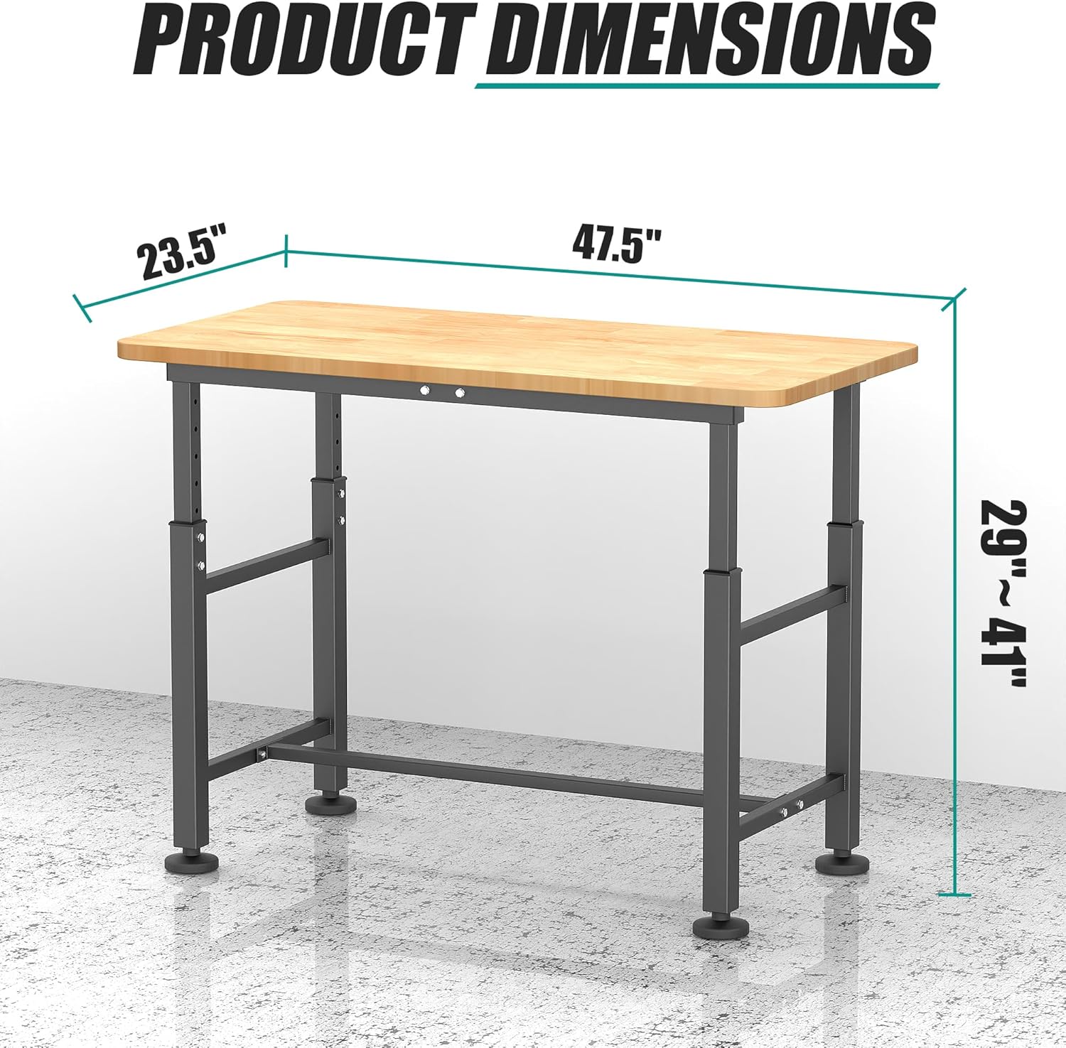 Adjustable Height Work Table G – Woodworking Work Table recenzja i cena