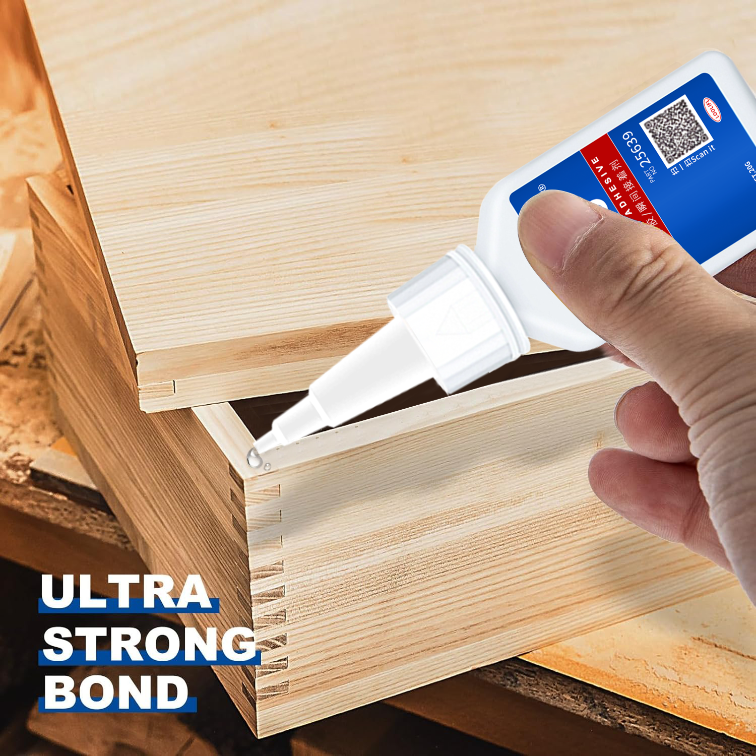 Wood Super Glue, Clear Instant – Woodworking Quick Glue recenzja i cena
