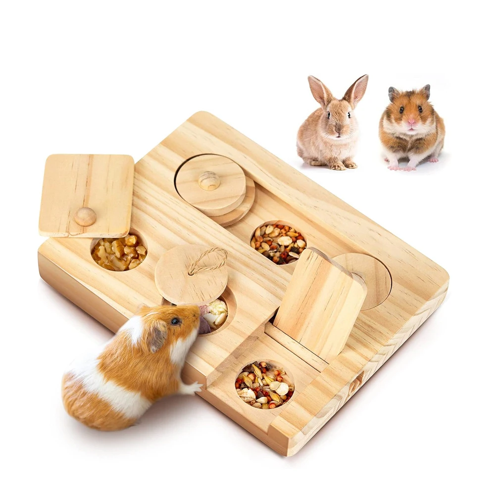 Guinea Pig Foraging Toys 6 in  – Woodworking Rabbet recenzja i cena