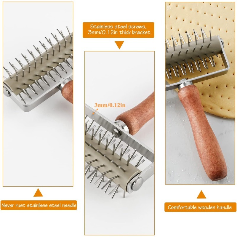 Pizza Bread Needle Puncher Rol – Woodworking Veneer Cutter recenzja i cena