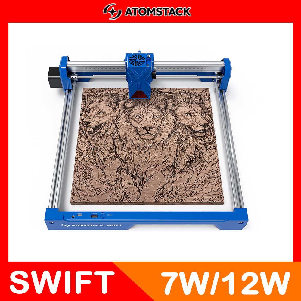 ATOMSTACK Swift 7W Portable La – Woodworking Jobs recenzja i cena