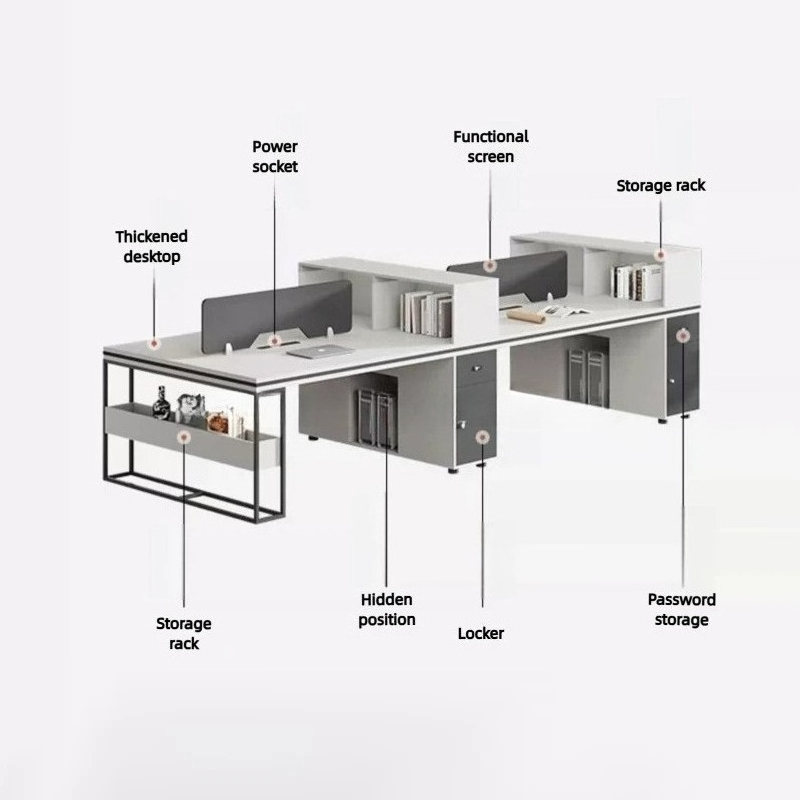 Office Staff Work Desk And Cha – Woodworking Work Table recenzja i cena