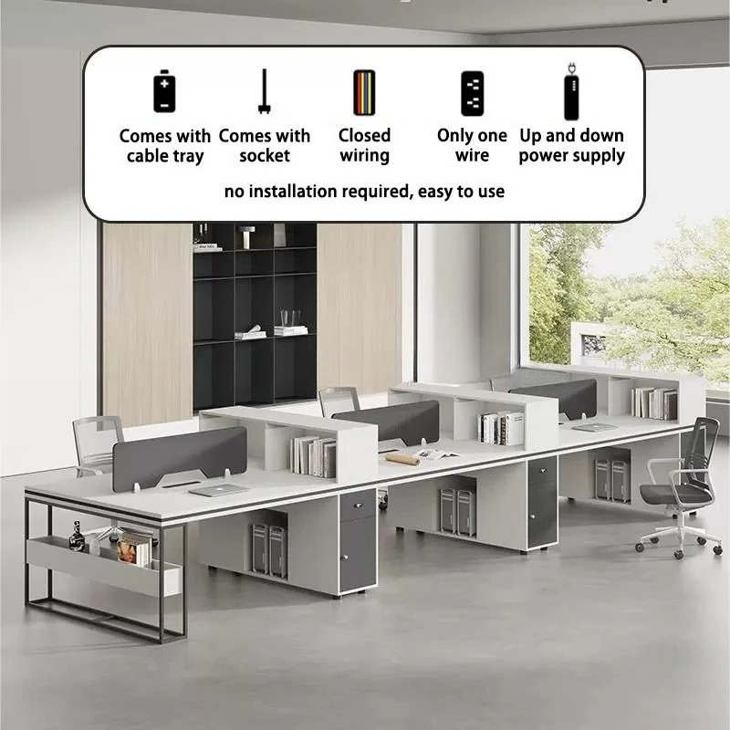 Office Staff Work Desk And Cha – Woodworking Work Table recenzja i cena