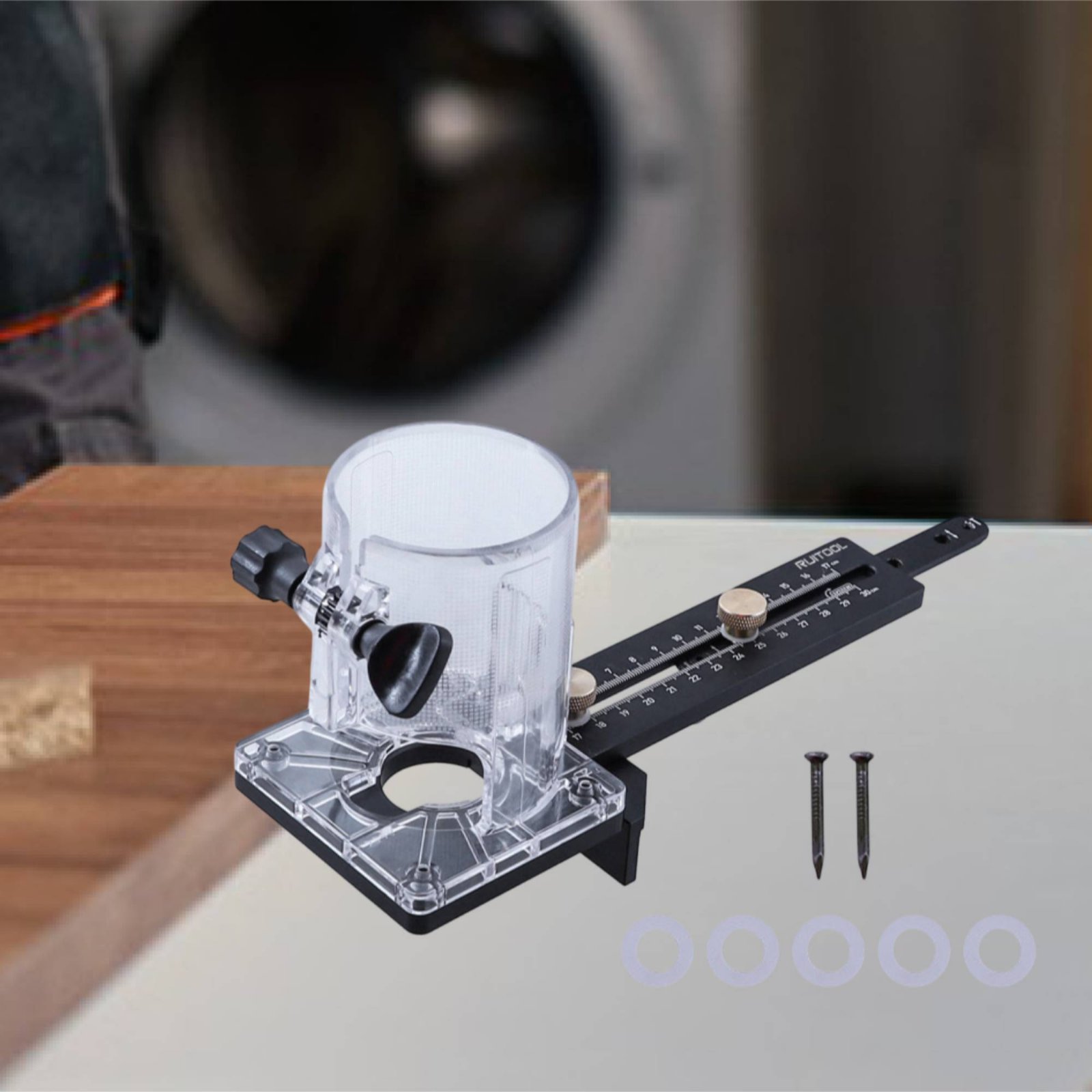 Router Circle Cutting Jig Mult – Woodworking Cutting Tools recenzja i cena
