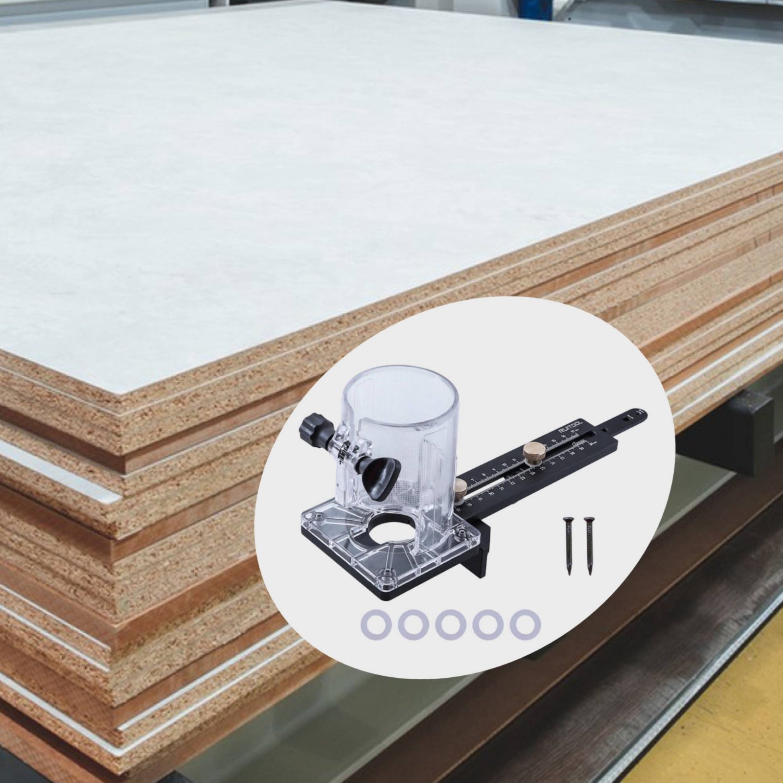 Router Circle Cutting Jig Mult – Woodworking Cutting Tools recenzja i cena
