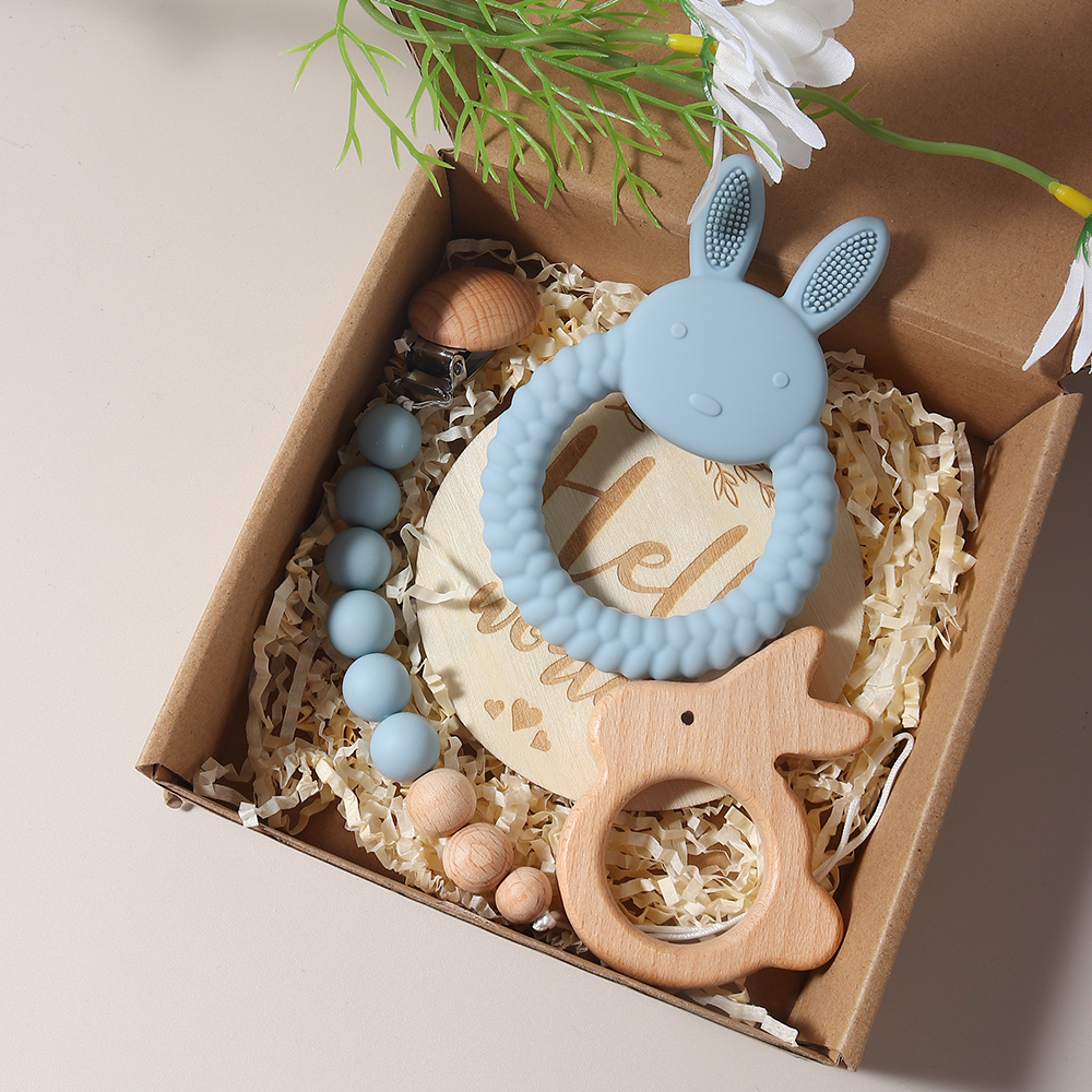 New born baby gift set silicon – Woodworking Rabbet recenzja i cena